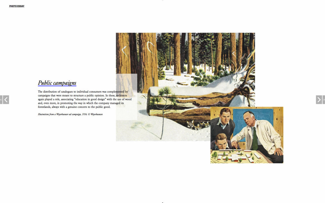 Weyerhaeuser Ad campaign images