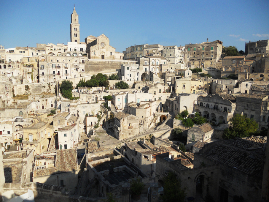 Matera is famous for its Sassi, or prehistoric cave dwellings, which were dubbed a UNESCO Heritage Site in 1993. Today it is bidding for European Capital of Culture 2019. (Photo: Wikimedia Commons)