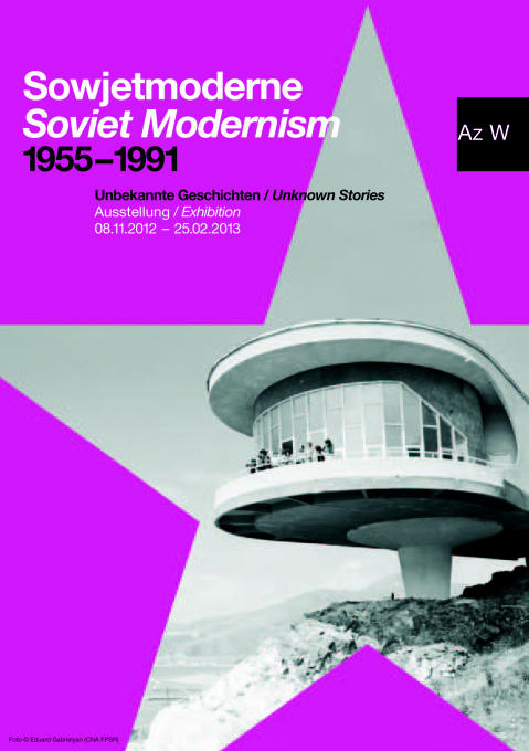 The exhibition "Soviet Modernism 1955 &ndash; 1991: Unknown Stories" runs from 8 November, 2012 &ndash; 25 February 2013 at the Architekturzeuntrum Wien (Photo: Eduard Gabrielyan (CNA FPSR))