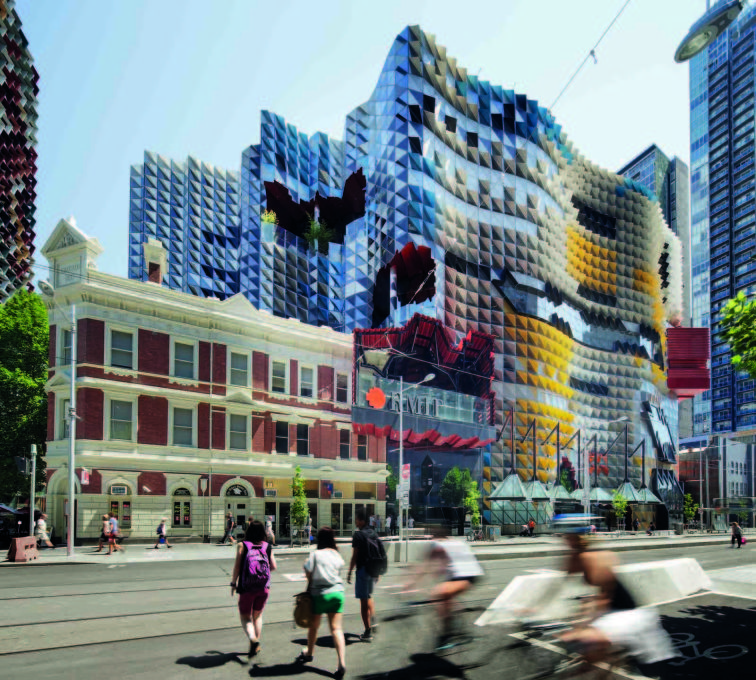 Swanston Academic Building, Melbourne (2012), Lyons Architects. (Photo: John Gollings)