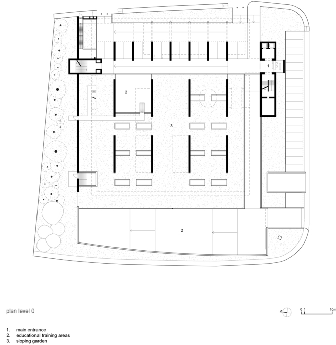 Ground Floor Plan. (Drawing &copy; HOFLAB/HOFPRO)