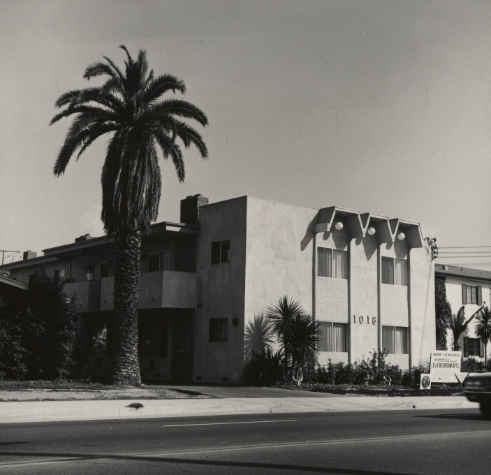 From&nbsp;&ldquo;Overdrive&rdquo;:&nbsp;Ed Ruscha, 1018 S. Atlantic Blvd., 1965. (Photo:&nbsp;The J. Paul Getty Museum, Los Angeles &copy; Ed Ruscha)