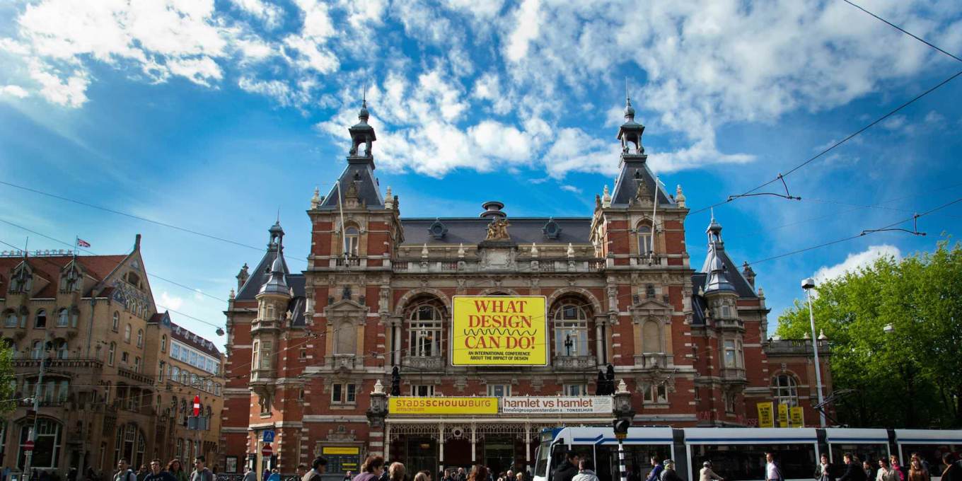 WDCD&rsquo;s recognisable dandelion-yellow marked The Stadsschouwburg&nbsp;venue, a late-1800s municipal theatre. (Photo courtesy WDCD)