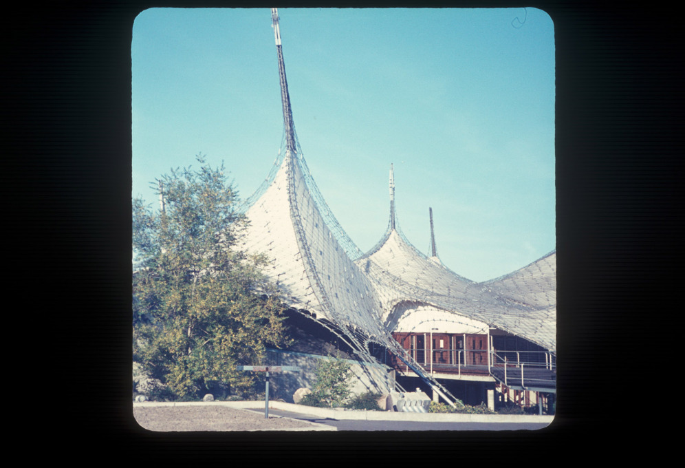 West German Pavilion, Expo 67, Montreal... (Photo: Heinrich Klotz)