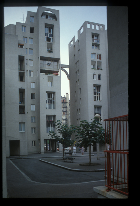 Rue des Hautes Formes, Paris 1979: &ldquo;Christian de Portzamparc is a very introverted person. Conversation seems painful for him, and the presence of other people seems to make his skin crawl. But his gaze is very clear, very certain.&rdquo;