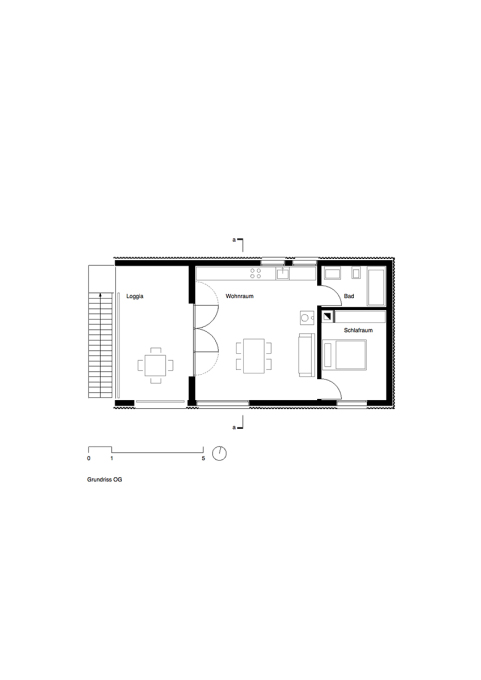 First floor plan. (Image: Fabian Evers Architecture and Wezel Architektur)