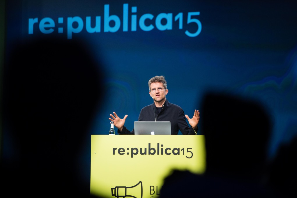 Carlo Ratti at &ldquo;re:publica 15&rdquo; in Berlin on Day 3: May 7th, 2015. (Photo &copy; re:publica/Jan Zappner)