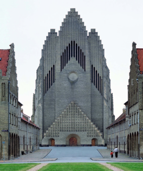 Grundtvig&rsquo;s Church, Copenhagen, Denmark, 1927, Peder Vilhelm Jensen-Klint. (From&nbsp;&ldquo;Brick&rdquo;&sbquo; William Hall.&nbsp;Photo: Alamy)