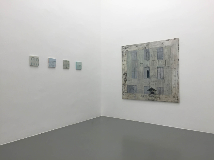 &ldquo;Private View&rdquo;, Galerie Crone, (Vienna, 2015). (Image courtesy of Michael Fanta&nbsp;and CRONE (Berlin / Vienna), photo: Julius Unterberger)