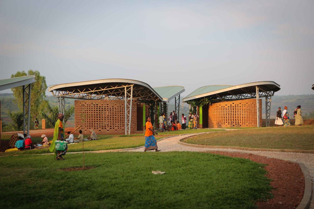 The Women&rsquo;s Opportunity Center, Kayonza, Rwanda is designed like mini-village, in a series of pavilions in the landscape. (Photo courtesy Sharon Davis Design)