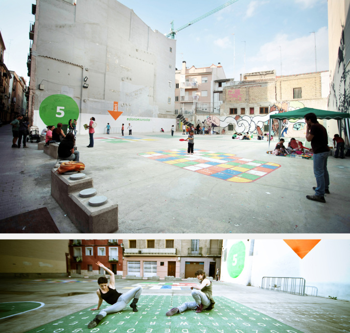 San Augustin 25 was turned into a children&rsquo;s playground of 500 square metres for 11,200 euros.