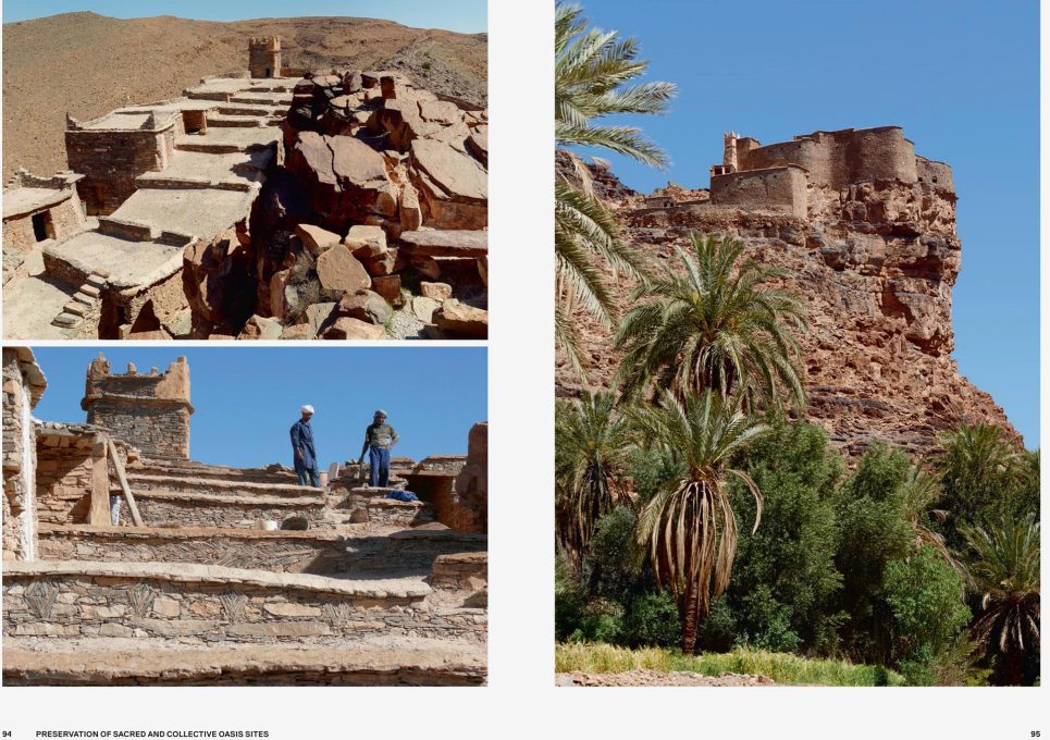 It features the 20 projects that were shortlisted for the prize, ranging from low-tech projects like this preservation of a sacred and collective oasis sites in the Guelmim Region of Morocco...
