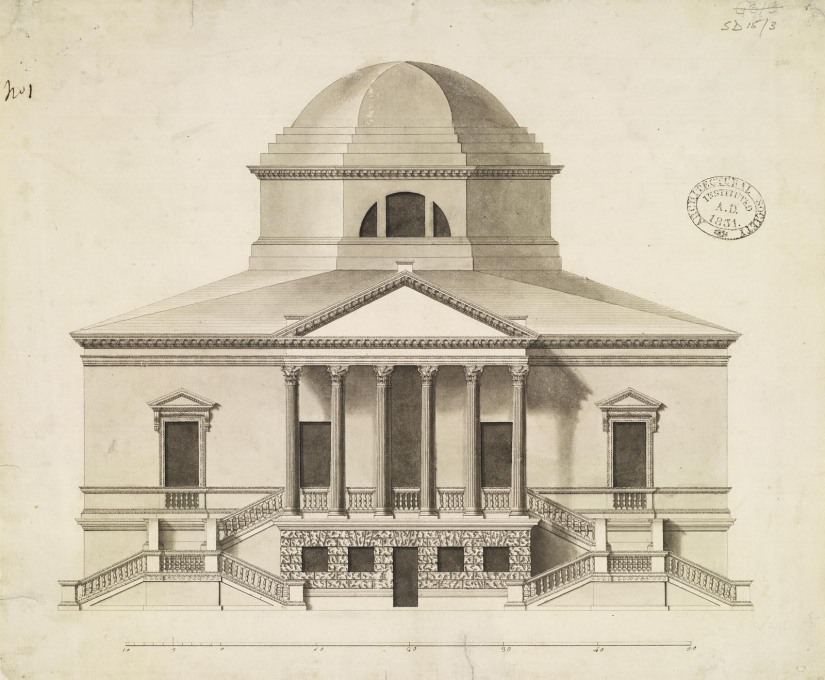 Chiswick House by Lord Burlington, 1729. (Image &copy;&nbsp;RIBA Collections)