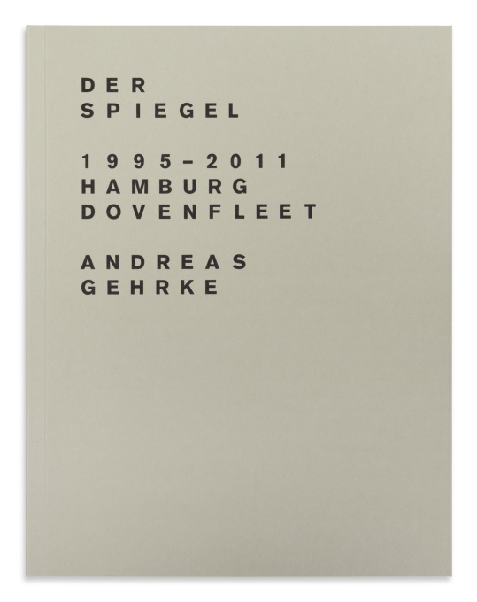 The latest Drittel Books publication (2 of 2 books): Der Spiegel 1995-2011; Hamburg, Dovenfleet; numbered edition of 300 (Photo: Andreas Gehrke / Drittel Books).