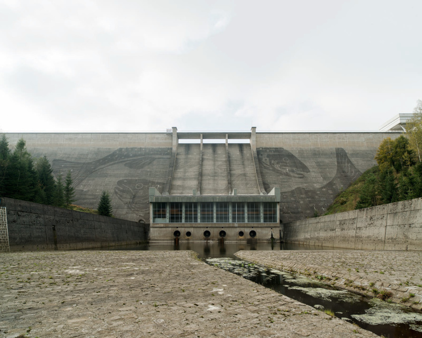 Eibenstock Dam, Germany 2014.