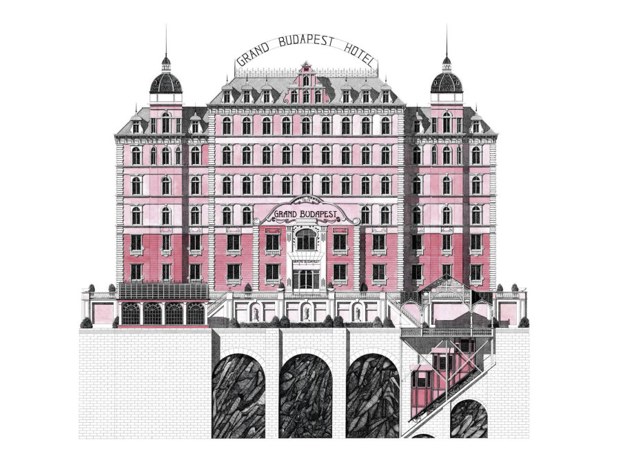 &ldquo;The Grand Budapest Hotel&rdquo;, otherwise known in its less fictional guise as the&nbsp;Palace Bristol Hotel in Karlovy Vary, Czech Republic.&nbsp;(All images: Thibaud Herem)