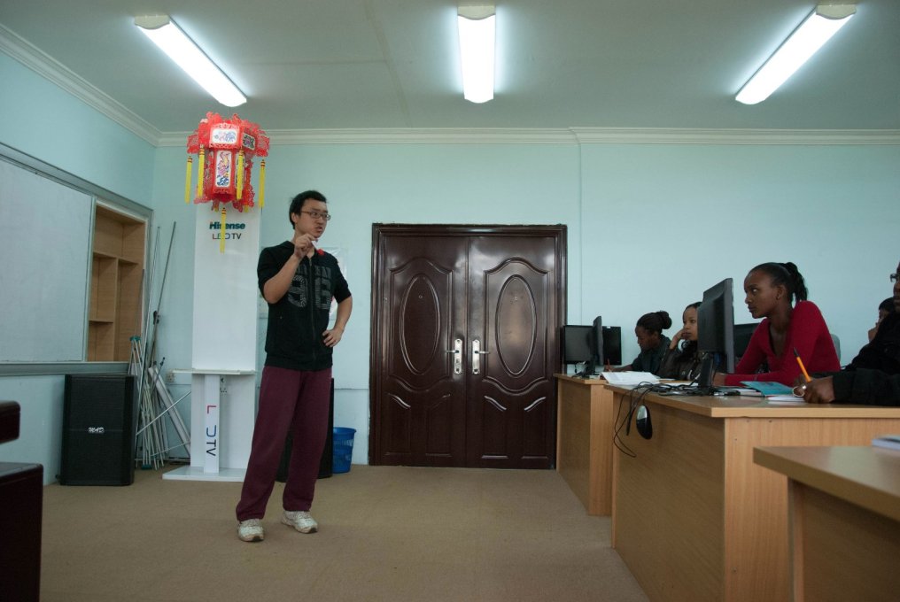Chinese class, Confucius Institute, Nairobi. (Photo: Michiel Hulshof &amp; Daan Roggeveen)