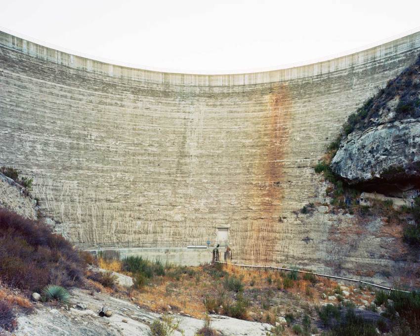 Gibraltar Dam, California 2014.