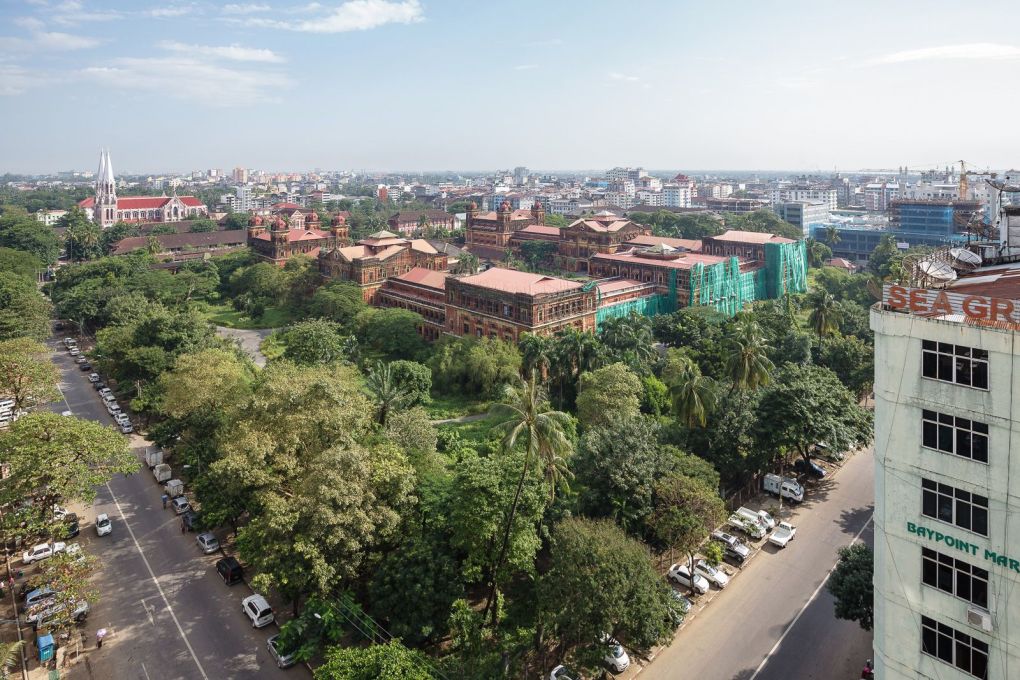 Another view of Yangon, with a major landmark from the colonial-era, the Secretariat. Built after the Third Anglo&ndash;Burmese War, it became the beating heart of the British colonial administration. A full renovation is planned.