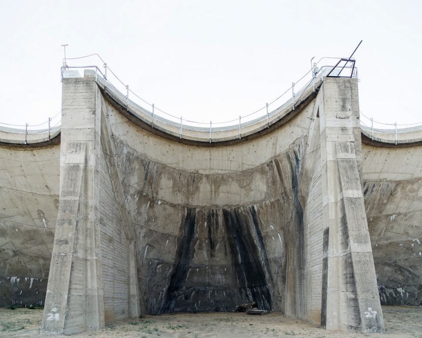 Jameson Dam, Dry Side, California 2014.