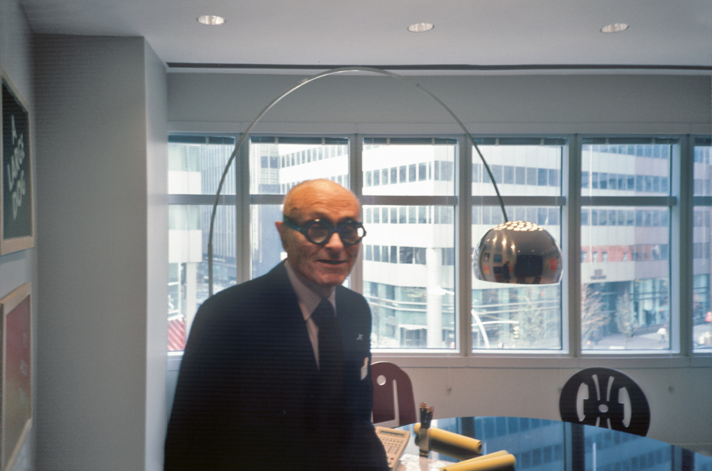 Philip Johnson in New York in 1987: &ldquo;He still has a great deal of power &ndash; he sits on MoMA&rsquo;s Board of Trustees and frightens people. Johnson is 80 &ndash; a thin, dried-up old man with massive, owlish glasses.&rdquo;