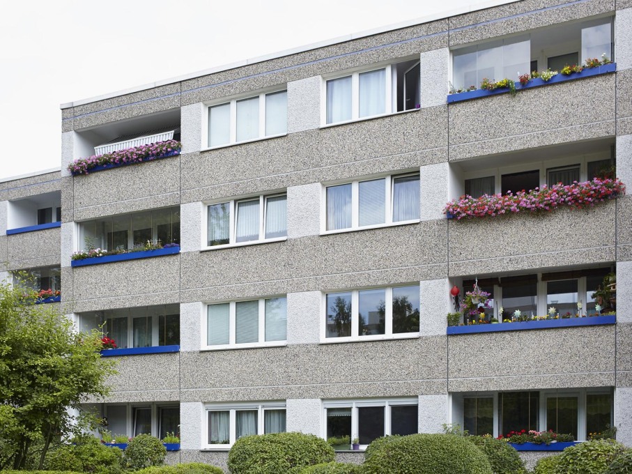 Welcome to one of West Berlin&rsquo;s largest modern housing projects: the M&auml;rkisches Viertel, built 1963-1974. (All photos by Thorsten Klapsch, taken in July 2015)