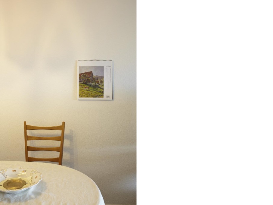 The imagery on the walls reveal the G&uuml;tz&rsquo;s dreams of an idyllic life.