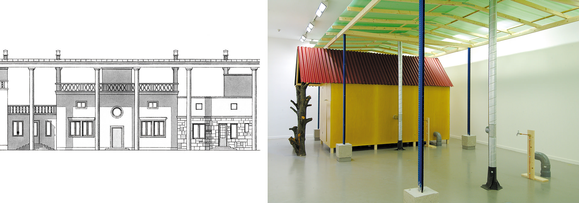 &ldquo;Ljubljana under a Common Roof&rdquo; was a case study based on the Ple?nik model. De Appel Foundation for Contemporary Art, Amsterdam, 2004. (Images courtesy the artist)
