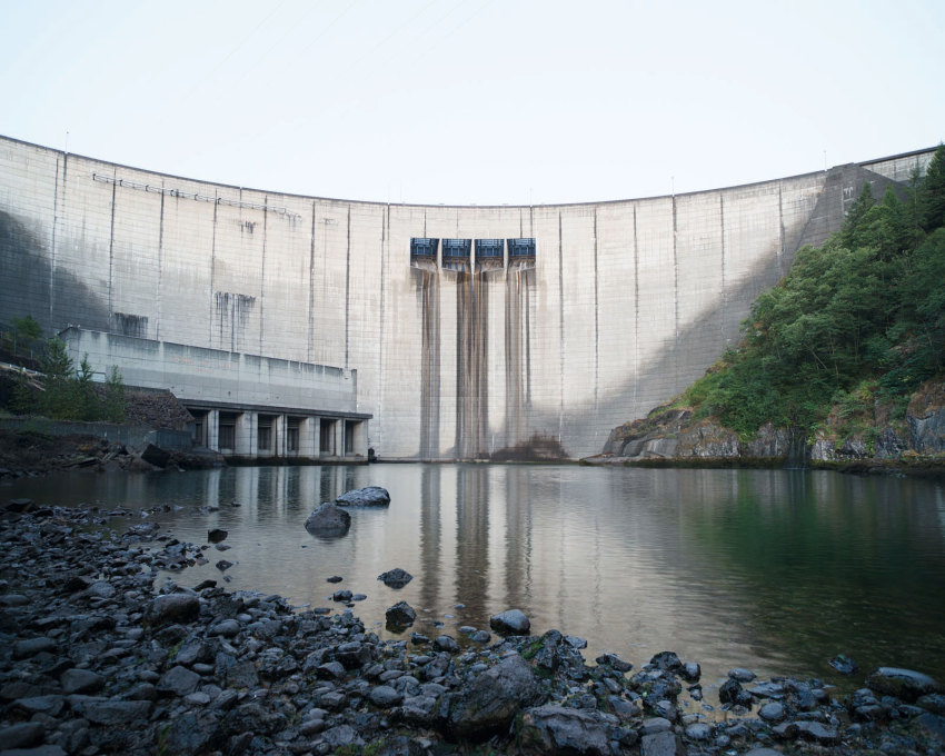 Mossyrock Dam, Washington 2015.
