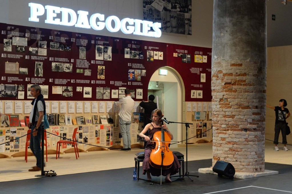 &ldquo;Radical Pedagogies&rdquo; in the &ldquo;Monditalia&rdquo;. (Photo: Giorgio Zucchiatti, Courtesy la Biennale di Venezia)