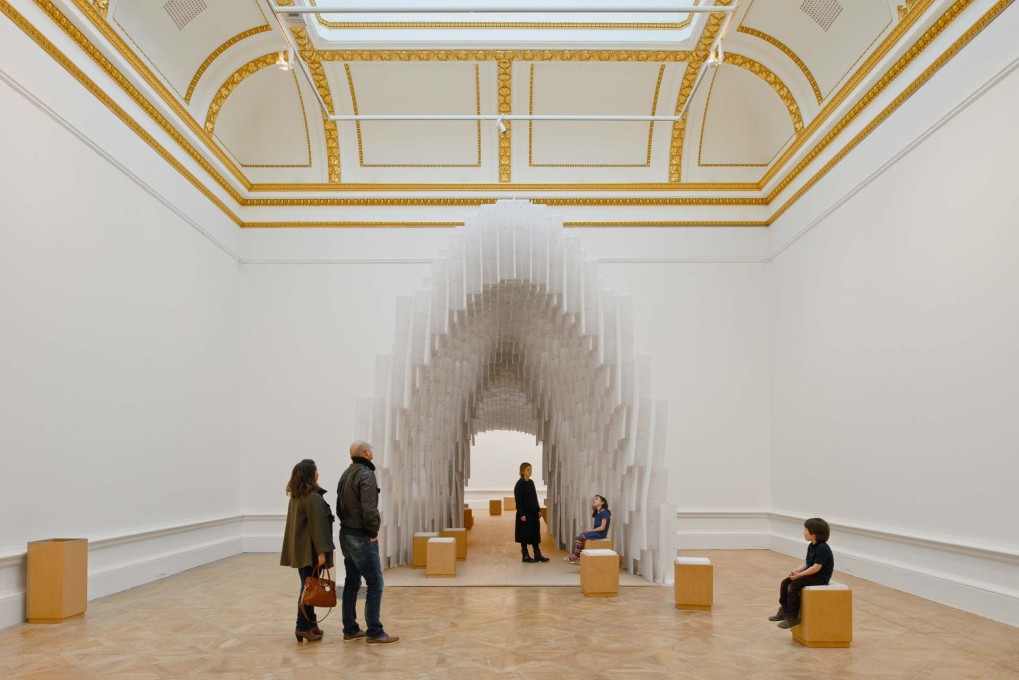 Di&eacute;b&eacute;do Francis K&eacute;r&eacute;&rsquo;s installation is fun and engaging, and ultimately delivers a weighty point about the practice of architecture in the current context through... (Photo: James Harris, &copy; Kere Architecture, cour