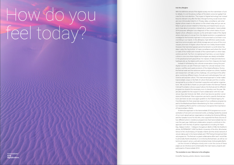 &ldquo;How do you feel today?&rdquo; references the famous 1990s Microsoft slogan&nbsp;&ldquo;Where do you want to go today?&rdquo;