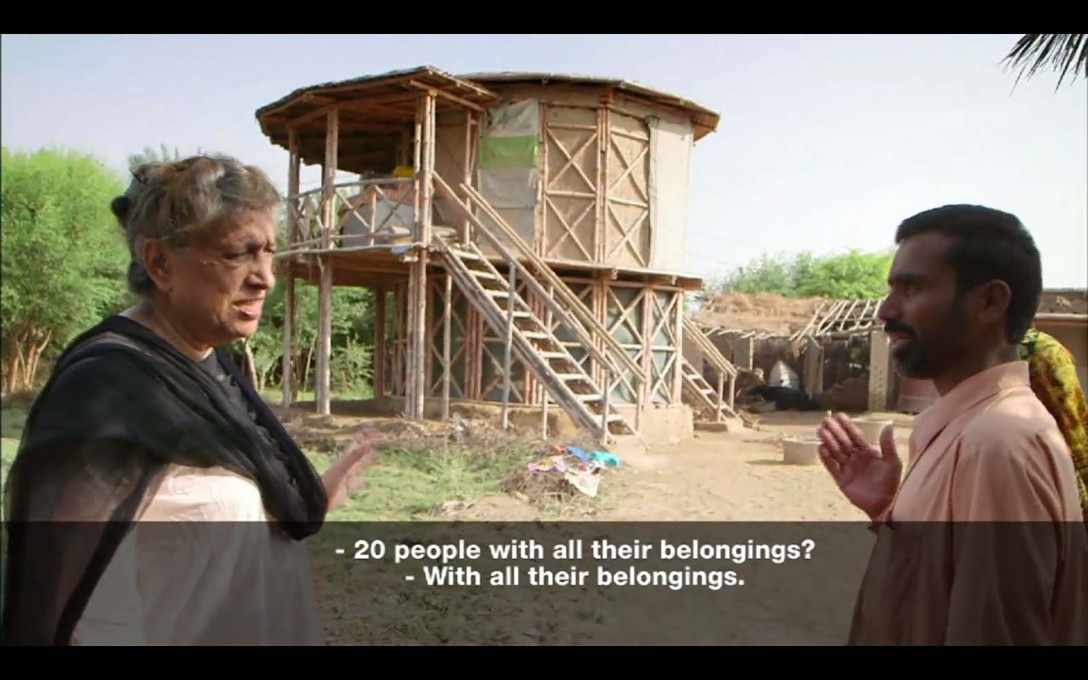 Yet from the beginning she also researched traditional ways of building in Pakistan.