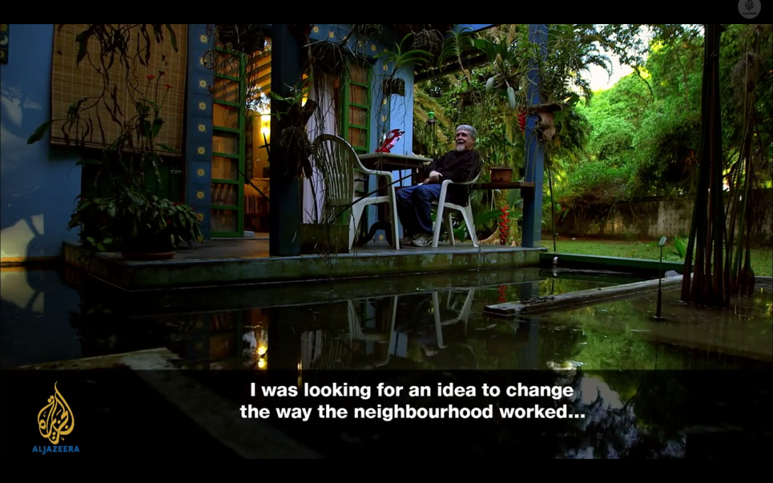 The documentary also traces the counterpart story of master planner Luis Carlos Toledo.
