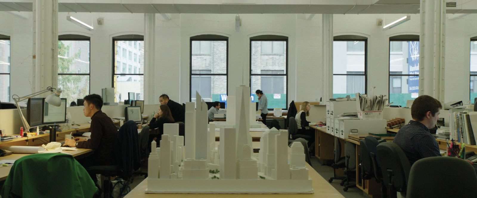 A journey through the architectural offices of New York looking at the production of architecture...