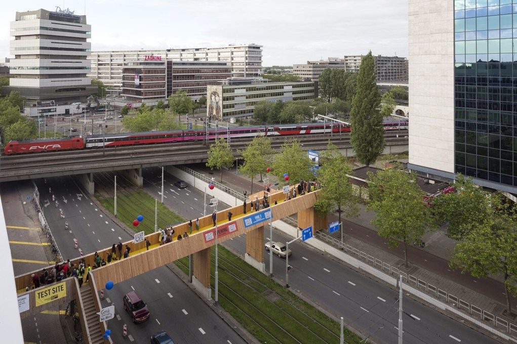 Protaganists of &lsquo;urban alternatives&rsquo; such as Zones Urbaines Sensibles, who crowd-funded a bridge in Rotterdam will give talks&hellip; (&copy; Zones Urbaines Sensibles)