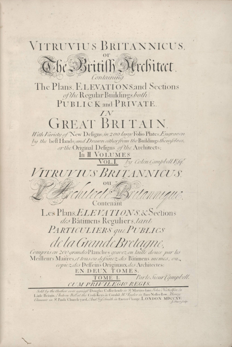 Another historical precursor: the 1715 Vitruvius Britannicus by Colen Campbell, which started a widespread, popular debate. Could this happen today?