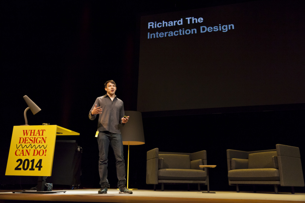 Interaction designer Richard The worked at Sagmeister Inc. and The Green Eyl in Berlin before moving to Google Creative Lab in New York. (Photo &copy; Leo Veger)