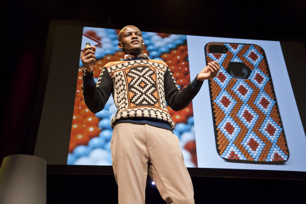 Laduma Ngxokolo&rsquo;s&nbsp;brand MaXhosa attempts to give young Xhosa men a way to bridge their culture with contemporary fashion.&nbsp;(Photo &copy; Leo Veger)