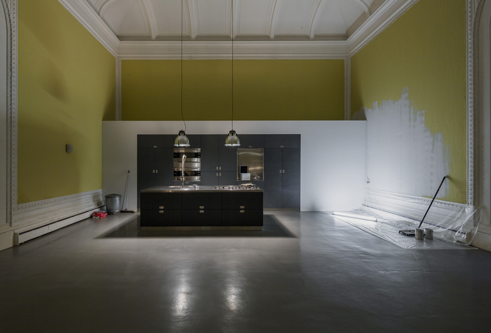The &ldquo;minimalist&rdquo; kitchen is more like a souless showroom: this architect is definitely not married to Ruthie Rogers. &copy; Elmgreen &amp; Dragset, photo: Anders Sune Berg, courtesy the artists and Victoria Mirol