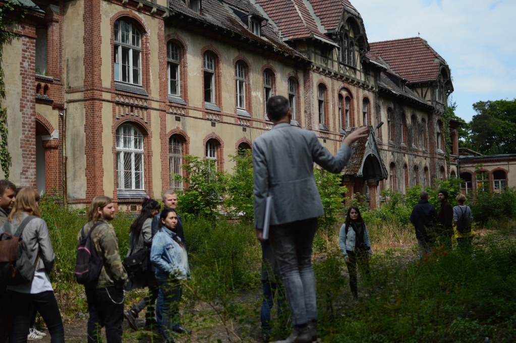 A little further from the city centre, a tour around the former Beelitz sanatorium explored not only the rich history of the site&hellip; (Photo: Fiona Shipwright)