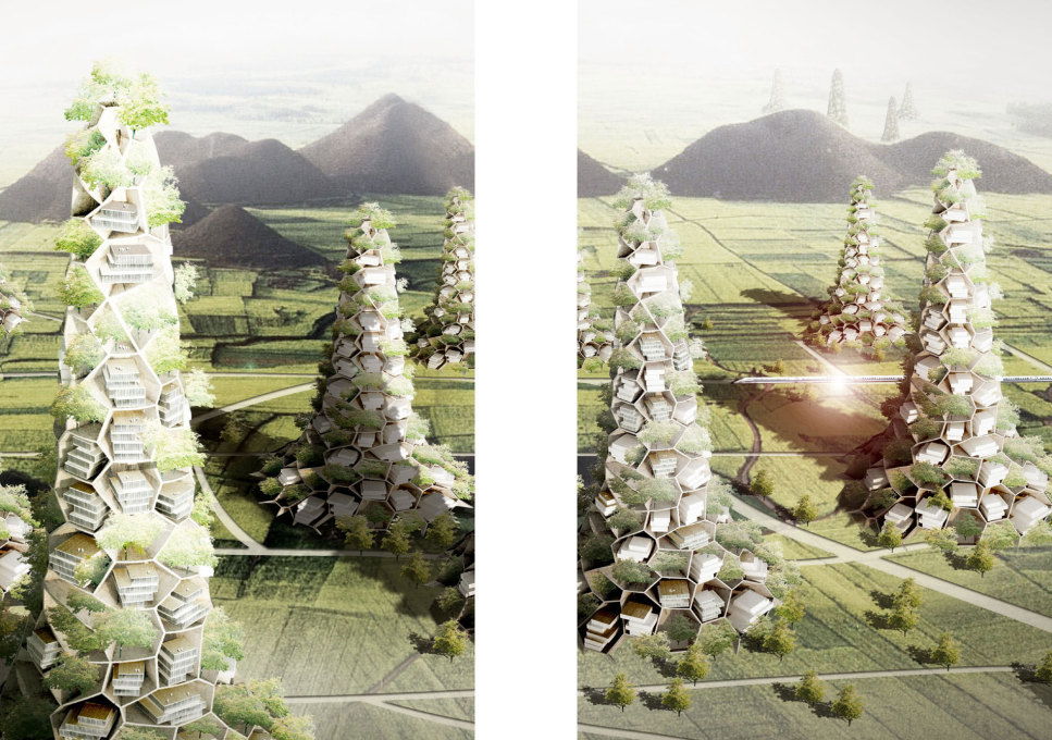 Unlike many other publications on architecture in China, it almost completely abandons shiny images of the latest projects - with the exception of the Village Mountains by Standardarchitecture (Future Scenario China, 2007-ongoing)