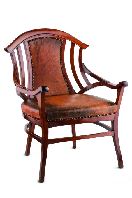 Chair, 1896/97. (Private collection &copy; VG Bild-Kunst, Bonn 2013)