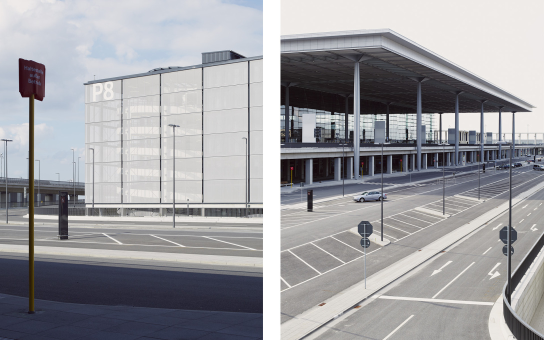 The eternally unfinished Berlin-Brandenburg International Airport &ldquo;Willy Brandt&rdquo;, shot 2013, originally due to open 2011...
