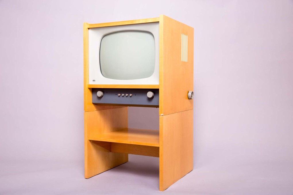FS-G TV set, Hans Gugelot, 1955, Braun. (Image &copy; MAKK / Photo: Jonas Schneider, Leon Hofacker)