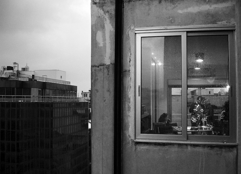 View into an apartment building&sbquo; 2005. (Photo: Manolis Baboussis)