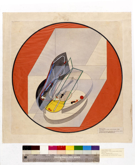 L&aacute;szl&oacute; Moholy-Nagy, An electric stage light prop, 1922&ndash;30. (Theatre Research Collection, Cologne University, Photo&nbsp;&copy; VG BILD-KUNST, Bonn 2014)