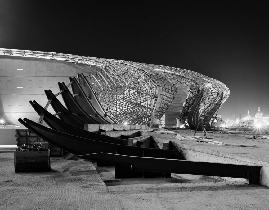 Heydar Aliyev Centre in Baku, image taken in 2012.
