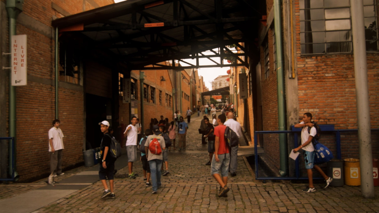 Film still from &ldquo;Lina Bo Bardi: Together&rdquo; about the SESC Pomp&eacute;ia in S&atilde;o Paulo. (Credit: Tapio Snellman)
