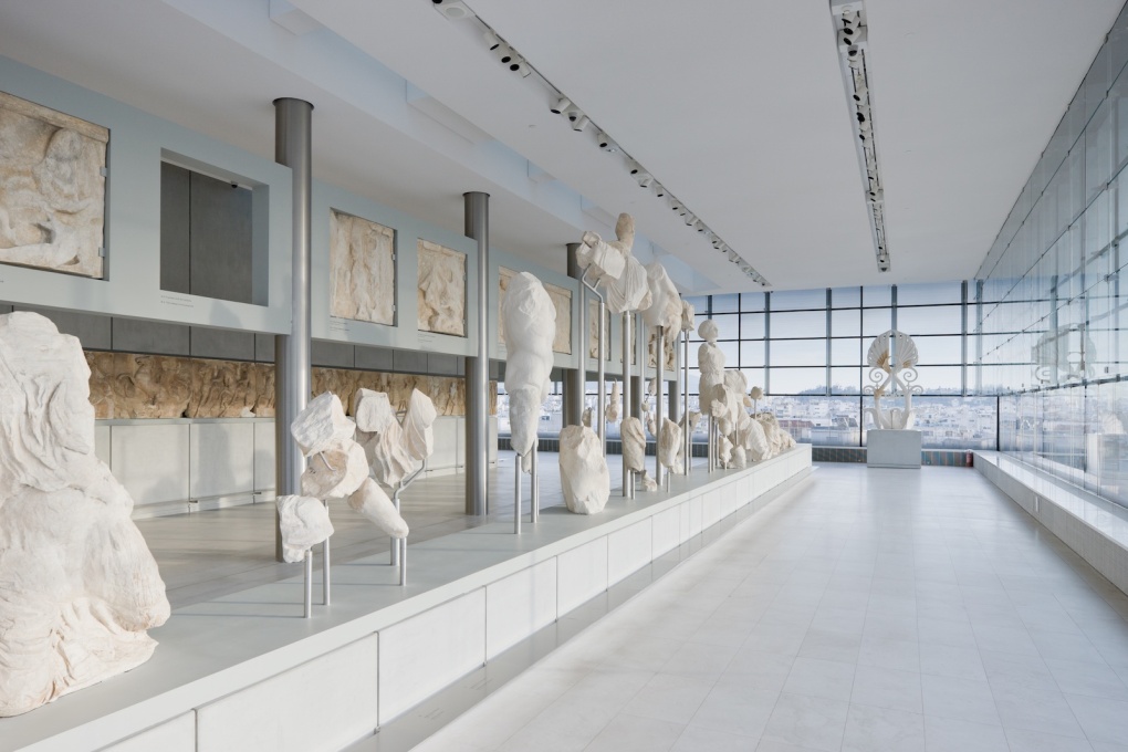 Acropolis Museum, Athens,&nbsp;2001-2009: interior. (Photo&nbsp;&copy;&nbsp;Iwan Baan)